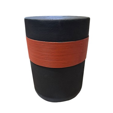 BELT SIDE TABLE ΜΑΥΡΟ ΚΕΡΑΜΙΔΙ 38.5x38.5x52