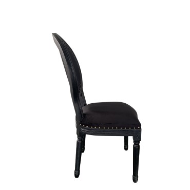 LOUIS ΚΑΡΕΚΛΑ ΜΑΥΡΟ 49x49x99 1 τεμ.