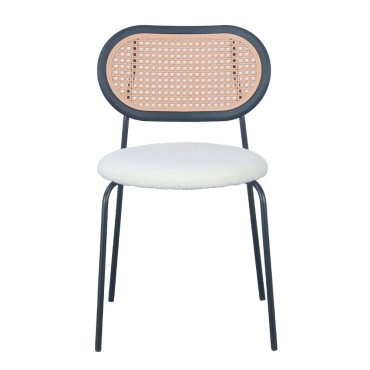 VINTAGE ΚΑΡΕΚΛΑ OFF WHITE 47x55x76 1 τεμ.
