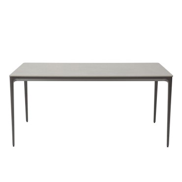 BATON ΤΡΑΠΕΖΙ ΓΚΡΙ ΣΚΟΥΡΟ 160x80x75