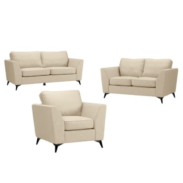 BOEL ΚΑΝΑΠΕΣ 3ΘΕΣΙΟΣ BEIGE 200x86x92