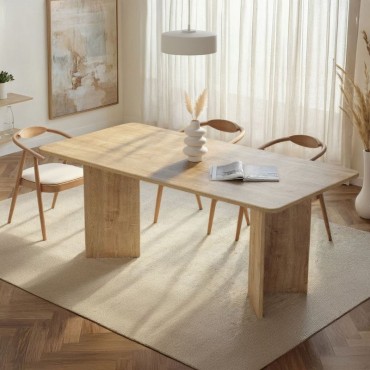 Τραπέζι Linza Megapap χρώμα honey oak 180x90x75cm 1 τεμ.