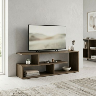 Έπιπλο τηλεόρασης Forever Megapap χρώμα καρυδί 120x30x40cm 1 τεμ.
