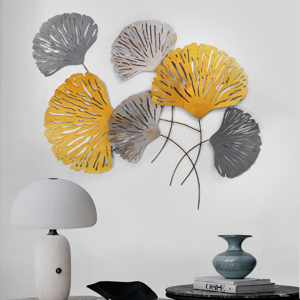 Διακοσμητικό τοίχου Metal Flower Megapap μεταλλικό χρώμα bronze - ασημί 75x100εκ. Διακοσμητικό τοίχου Metal Flower Megapap μεταλλικό χρώμα bronze - ασημί 75x100εκ.
