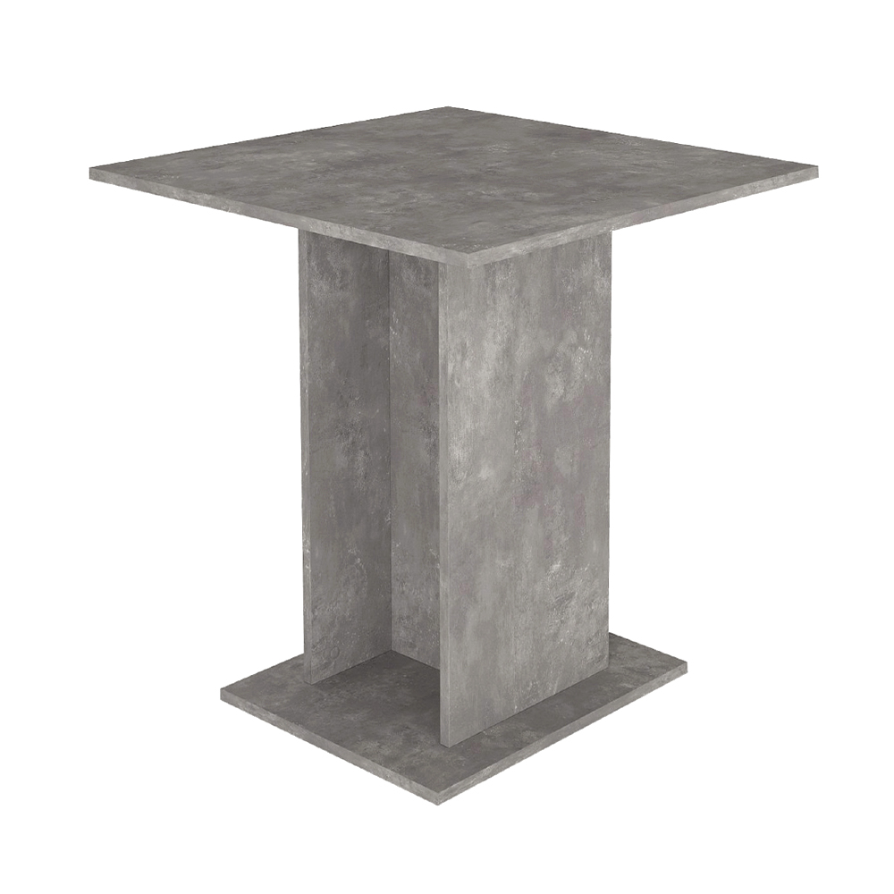 Τραπέζι Allos Megapap χρώμα γκρι σκυροδέματος 75x75x77cm 1 τεμ.