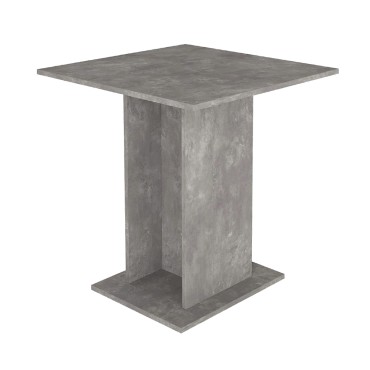 Τραπέζι Allos Megapap χρώμα γκρι σκυροδέματος 75x75x77cm 1 τεμ.