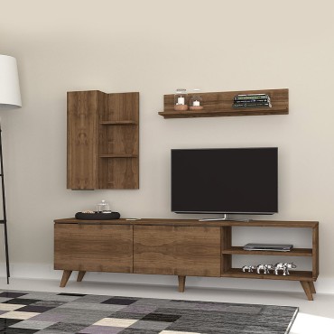 Σύνθεση τηλεόρασης Orion Megapap χρώμα καρυδί 180x35x47cm 1 τεμ.