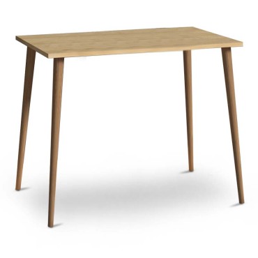 Γραφείο Fiona Megapap από μελαμίνη χρώμα oak 90x55x75cm 1 τεμ.