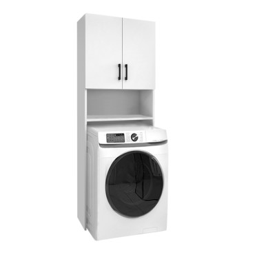 Έπιπλο πλυντηρίου Holton Megapap χρώμα λευκό 65,5x30x180cm 1 τεμ.