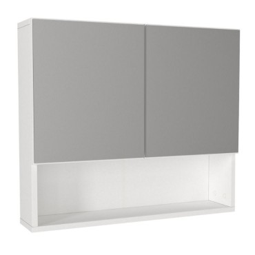 Καθρέπτης μπάνιου Trama Μegapap χρώμα λευκό 75x16,8x65cm 1 τεμ.