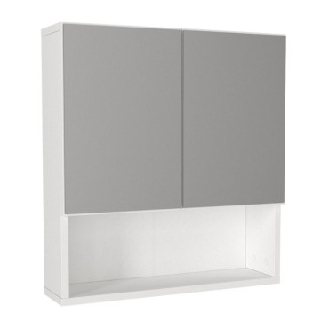Καθρέπτης μπάνιου Trama Μegapap χρώμα λευκό 60x16,8x65cm 1 τεμ.