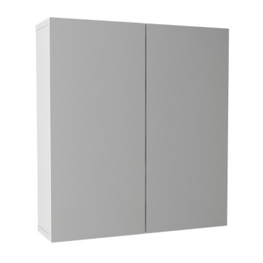 Καθρέπτης μπάνιου Binary Μegapap χρώμα λευκό 60x17,2x65cm 1 τεμ.