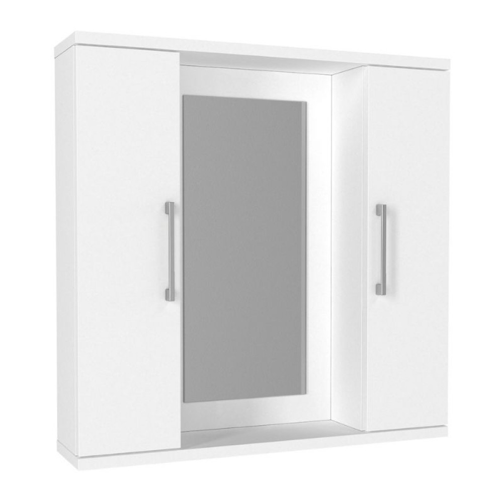 Καθρέπτης μπάνιου Surra Μegapap χρώμα λευκό 65x15,3x65cm 1 τεμ.