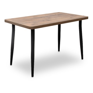 Τραπέζι Levico Megapap χρώμα ακακίας 130x75x75cm 1 τεμ.