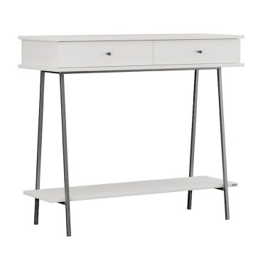 Κονσόλα Elite Megapap χρώμα λευκό του πάγου 100x40x88cm 1 τεμ.