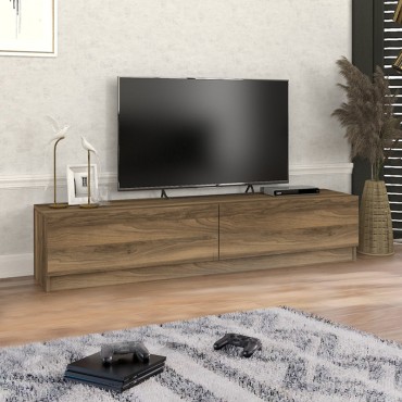 Έπιπλο τηλεόρασης Ahenk Megapap χρώμα καρυδί 160x31,3x32,9cm 1 τεμ.