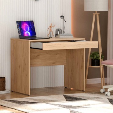 Γραφείο εργασίας Vareno Megapap χρώμα florida oak 90x55x75cm 1 τεμ.