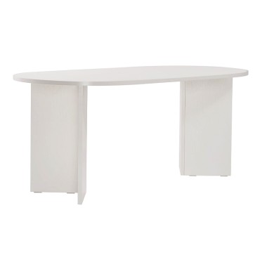 Τραπέζι Sablin Megapap χρώμα λευκό 180x89,5x75cm 1 τεμ.