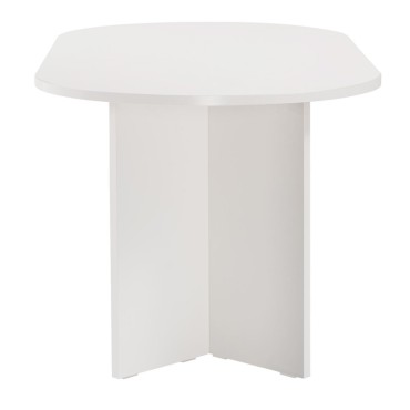 Τραπέζι Sablin Megapap χρώμα λευκό 180x89,5x75cm 1 τεμ.