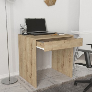 Γραφείο εργασίας Mida Megapap χρώμα sapphire oak 72x60x73,8cm 1 τεμ.