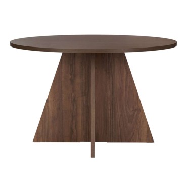 Τραπέζι Virela Megapap χρώμα καρυδί 120x75cm 1 τεμ.