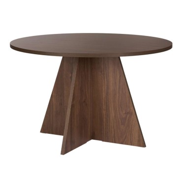 Τραπέζι Virela Megapap χρώμα καρυδί 120x75cm 1 τεμ.