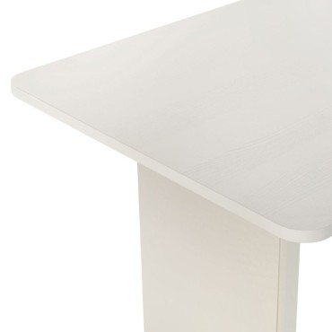 Τραπέζι Linza Megapap χρώμα λευκό 180x90x75cm 1 τεμ.