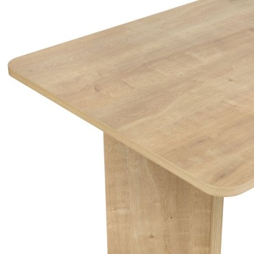 Τραπέζι Linza Megapap χρώμα honey oak 180x90x75cm 1 τεμ.