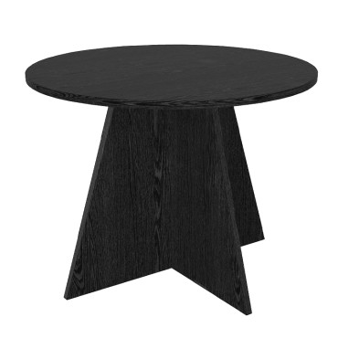 Τραπέζι Tailor Megapap χρώμα sencron black 100x75,7cm 1 τεμ.