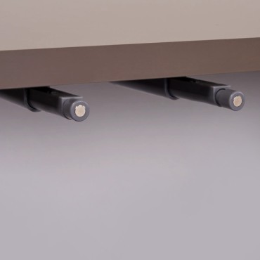 Έπιπλο τηλεόρασης Aurelia Megapap χρώμα μόκα 180x32x45cm 1 τεμ.