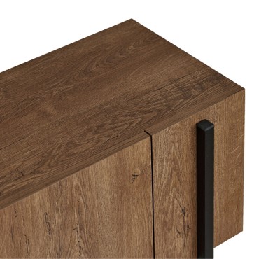 Έπιπλο τηλεόρασης Nexus Megapap χρώμα καρυδί 180x30x45,5cm 1 τεμ.