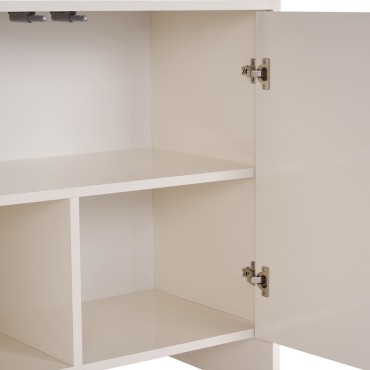Μπουφές Aurelia Megapap χρώμα κρεμ 180x45x80cm 1 τεμ.