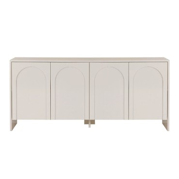 Μπουφές Aurelia Megapap χρώμα κρεμ 180x45x80cm 1 τεμ.