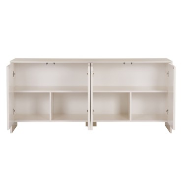 Μπουφές Aurelia Megapap χρώμα κρεμ 180x45x80cm 1 τεμ.
