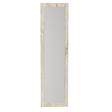 Καθρέπτης δαπέδου - τοίχου Lalu Μegapap χρώμα travertine 40x150εκ.