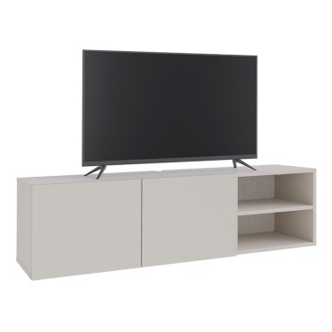 Έπιπλο τηλεόρασης επιτοίχιο Conrad Megapap χρώμα sandstone 140x35x38cm 1 τεμ.