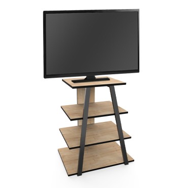 Έπιπλο τηλεόρασης Lyno Megapap χρώμα sapphire oak 70,4x54x80cm 1 τεμ.