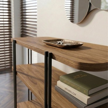 Κονσόλα Notus Megapap χρώμα καρυδί Ud 92x34,5x75cm 1 τεμ.
