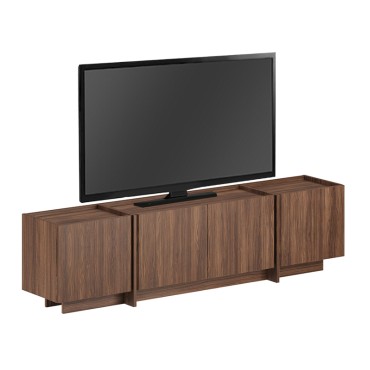Έπιπλο τηλεόρασης Lowen Megapap χρώμα καρυδί milano 180x35x46,2cm 1 τεμ.