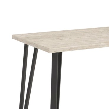 Τραπέζι Xana Megapap χρώμα travertine 120x70x77,5cm 1 τεμ.