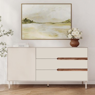 Μπουφές Arch Megapap χρώμα sandstone 150x40x78,4cm 1 τεμ.