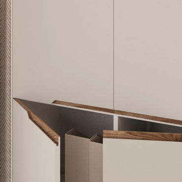 Μπουφές Arch Megapap χρώμα sandstone 98x40x120,5cm 1 τεμ.