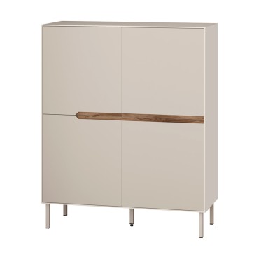 Μπουφές Arch Megapap χρώμα sandstone 98x40x120,5cm 1 τεμ.