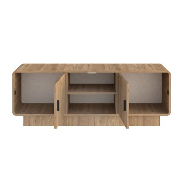 Έπιπλο τηλεόρασης Rovel Megapap χρώμα sepet oak 140,3x39x50cm 1 τεμ.