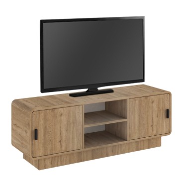 Έπιπλο τηλεόρασης Rovel Megapap χρώμα sepet oak 140,3x39x50cm 1 τεμ.