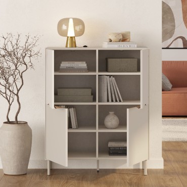Μπουφές Marquise Megapap χρώμα sandstone 98x40x120cm 1 τεμ.