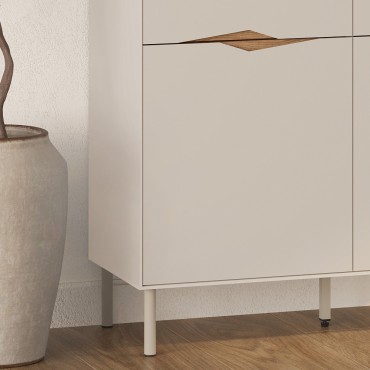 Μπουφές Marquise Megapap χρώμα sandstone 98x40x120cm 1 τεμ.