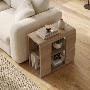 Τραπεζάκι βοηθητικό Colia Megapap χρώμα sepet oak 58x25x50cm 1 τεμ.