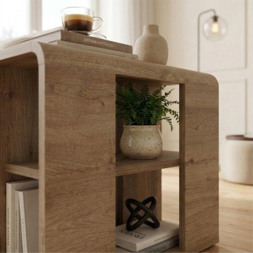 Τραπεζάκι βοηθητικό Colia Megapap χρώμα sepet oak 58x25x50cm 1 τεμ.