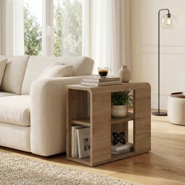 Τραπεζάκι βοηθητικό Colia Megapap χρώμα sepet oak 58x25x50cm 1 τεμ.